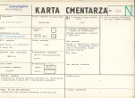 KC - Karta cmentarza, skan nr 1