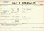 KC - Karta cmentarza, skan nr 1