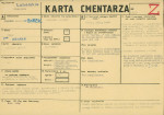 KC - Karta cmentarza, skan nr 1