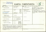 KC - Karta cmentarza, skan nr 1