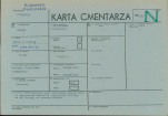 KC - Karta cmentarza, skan nr 1