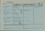 KC - Karta cmentarza, skan nr 1