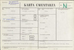 KC - Karta cmentarza, skan nr 1