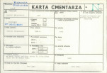 KC - Karta cmentarza, skan nr 1