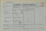 KC - Karta cmentarza, skan nr 1