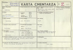 KC - Karta cmentarza, skan nr 1