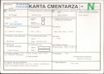 KC - Karta cmentarza, skan nr 1