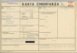 KC - Karta cmentarza, skan nr 1