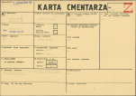 KC - Karta cmentarza, skan nr 1