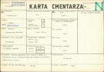 KC - Karta cmentarza, skan nr 1