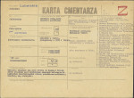KC - Karta cmentarza, skan nr 1