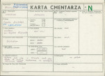 KC - Karta cmentarza, skan nr 1
