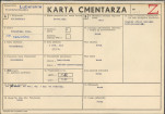 KC - Karta cmentarza, skan nr 1