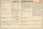 KC - Karta cmentarza, skan nr 1