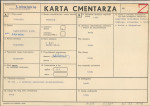 KC - Karta cmentarza, skan nr 1