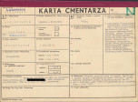KC - Karta cmentarza, skan nr 1