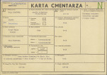 KC - Karta cmentarza, skan nr 1