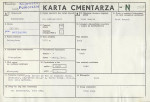 KC - Karta cmentarza, skan nr 1