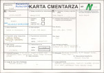 KC - Karta cmentarza, skan nr 1