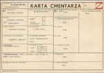 KC - Karta cmentarza, skan nr 1