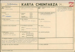 KC - Karta cmentarza, skan nr 1