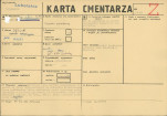 KC - Karta cmentarza, skan nr 1