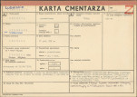 KC - Karta cmentarza, skan nr 1