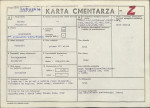 Karta cmentarza, skan nr 1