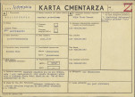 KC - Karta cmentarza, skan nr 1