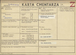KC - Karta cmentarza, skan nr 1