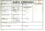 KC - Karta cmentarza, skan nr 1