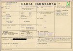 KC - Karta cmentarza, skan nr 1