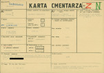 KC - Karta cmentarza, skan nr 1