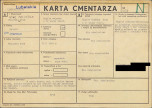 KC - Karta cmentarza, skan nr 1