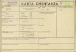 KC - Karta cmentarza, skan nr 1