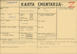 KC - Karta cmentarza, skan nr 1