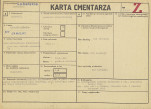 KC - Karta cmentarza, skan nr 1