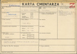KC - Karta cmentarza, skan nr 1