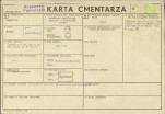 KC - Karta cmentarza, skan nr 1