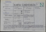 KC - Karta cmentarza, skan nr 1