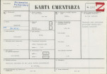 KC - Karta cmentarza, skan nr 1