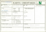 KC - Karta cmentarza, skan nr 1