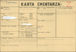 KC - Karta cmentarza, skan nr 1