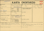KC - Karta cmentarza, skan nr 1