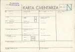KC - Karta cmentarza, skan nr 1