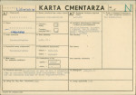 KC - Karta cmentarza, skan nr 1