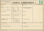 KC - Karta cmentarza, skan nr 1