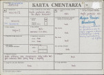 KC - Karta cmentarza, skan nr 1