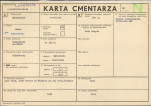 KC - Karta cmentarza, skan nr 1