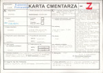 KC - Karta cmentarza, skan nr 1